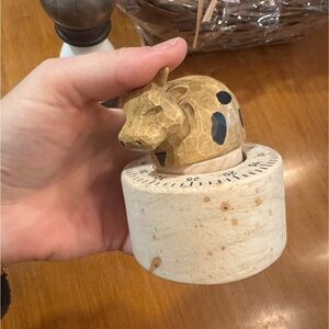 Mud Pie Cow Kitchen Timer